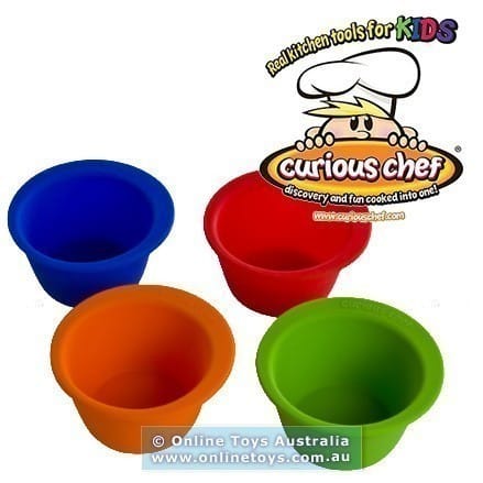 Curious Chef - Silicone Pinch Bowl Set - 4 Piece