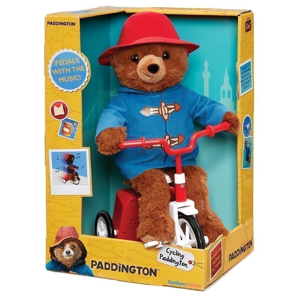 Cycling Paddington Bear