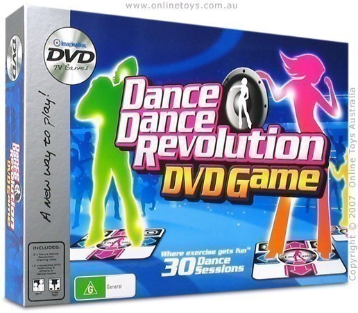 Dance Dance Revolution DVD Game
