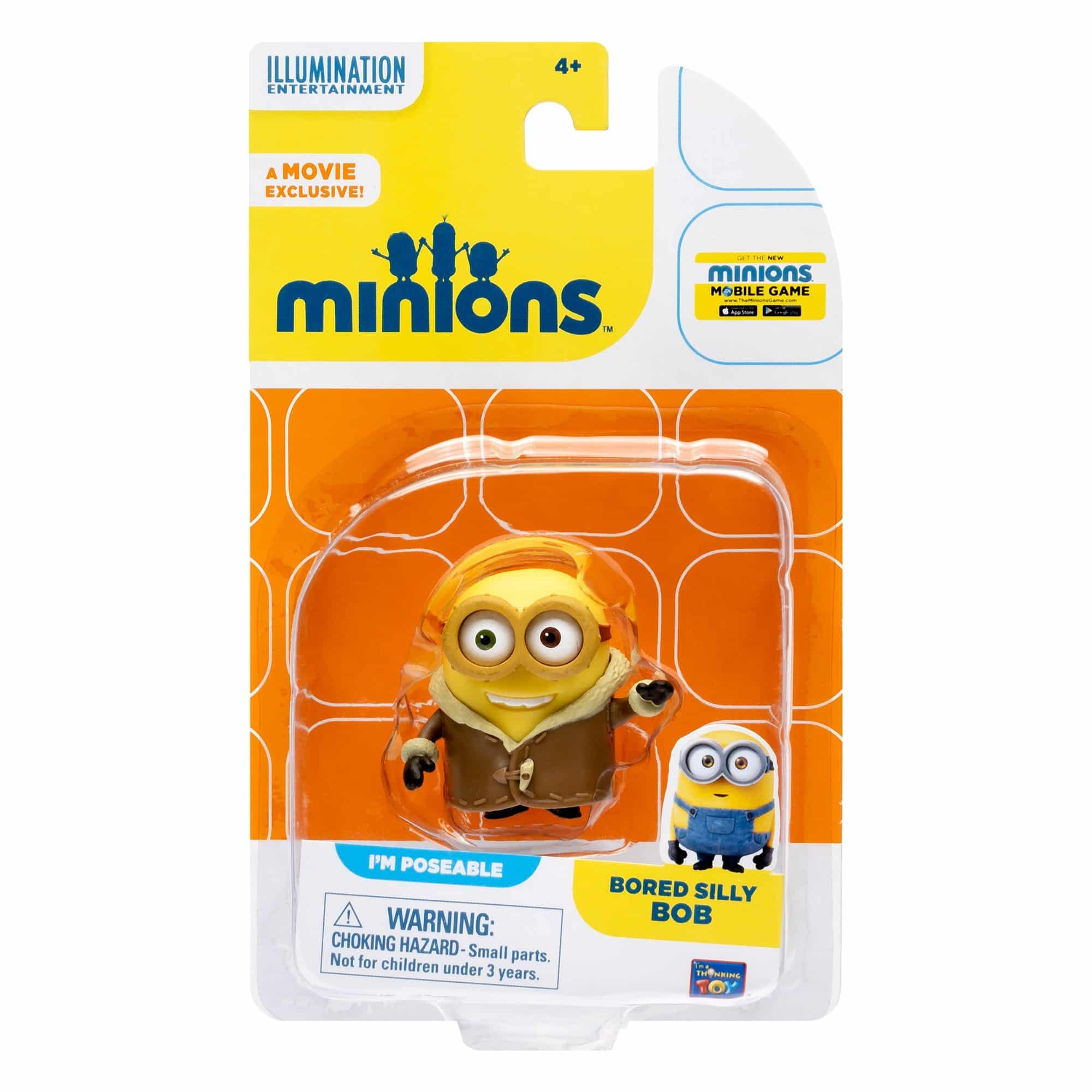 Despicable Me 2 - Minion Movie Collectible Figure - Bored Silly Bob