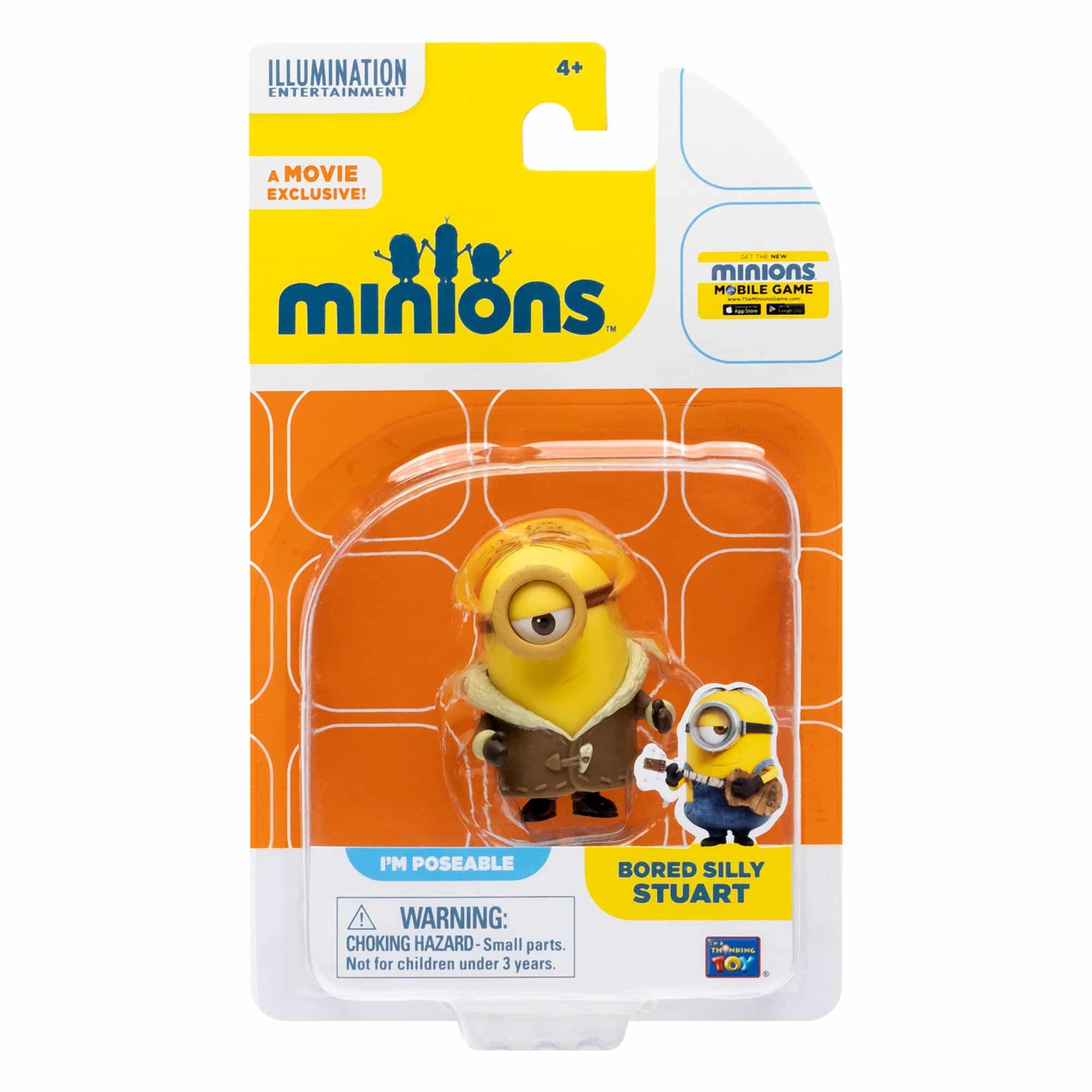 Despicable Me 2 - Minion Movie Collectible Figure - Bored Silly Stuart