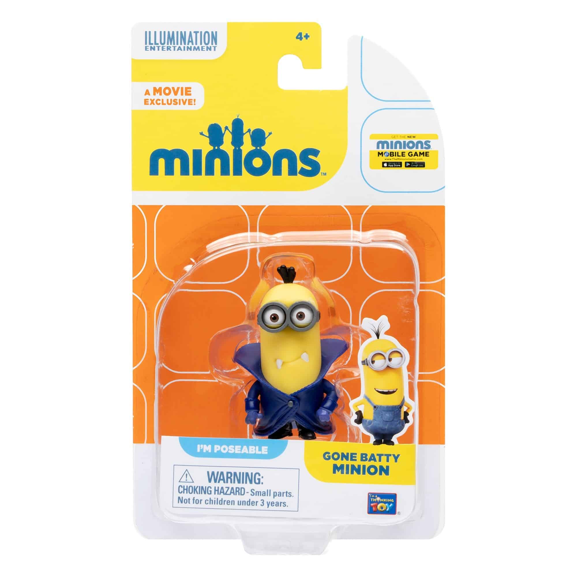 Despicable Me 2 - Minion Movie Collectible Figure - Gone Batty Minion