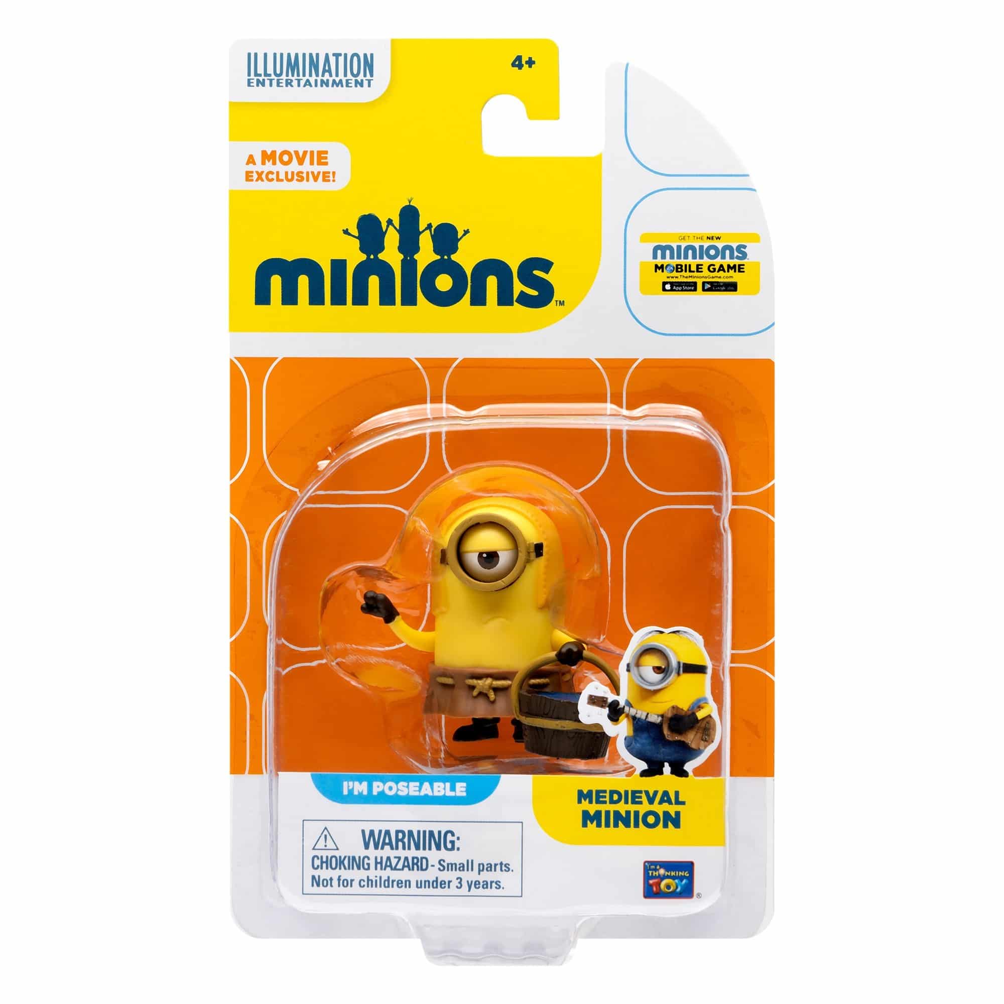 Despicable Me 2 - Minion Movie Collectible Figure - Medieval Minion