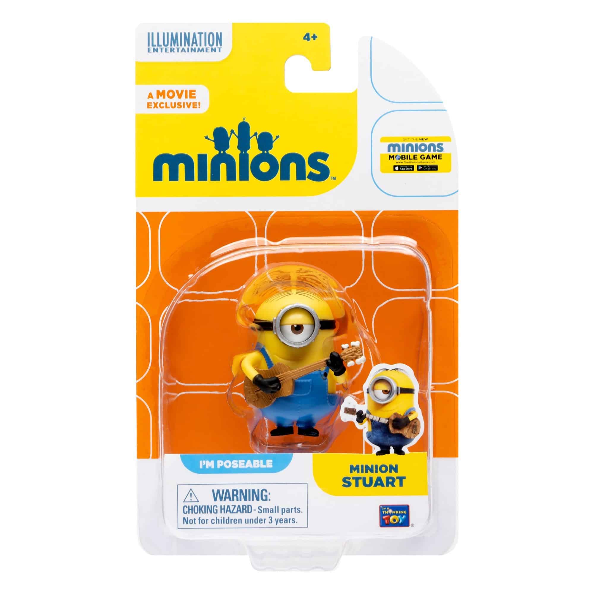 Despicable Me 2 - Minion Movie Collectible Figure - Minion Sturat