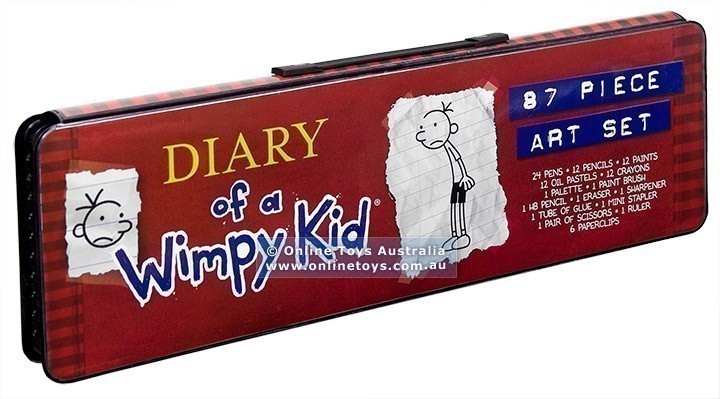 Diary of a Wimpy Kid - 87 Piece Art Set