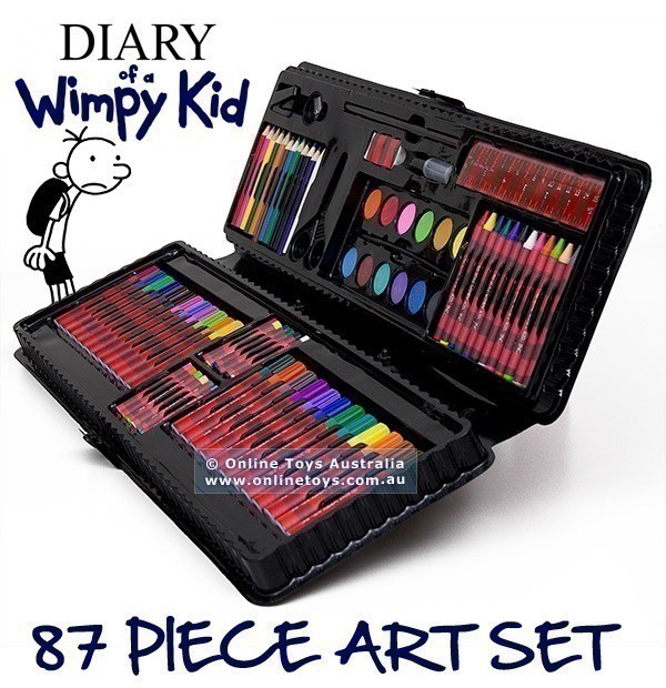 Diary of a Wimpy Kid - 87 Piece Art Set