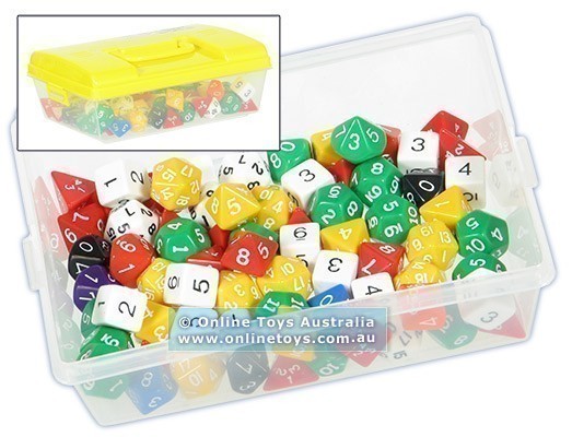 Dice - 72 Piece Opaque Collection