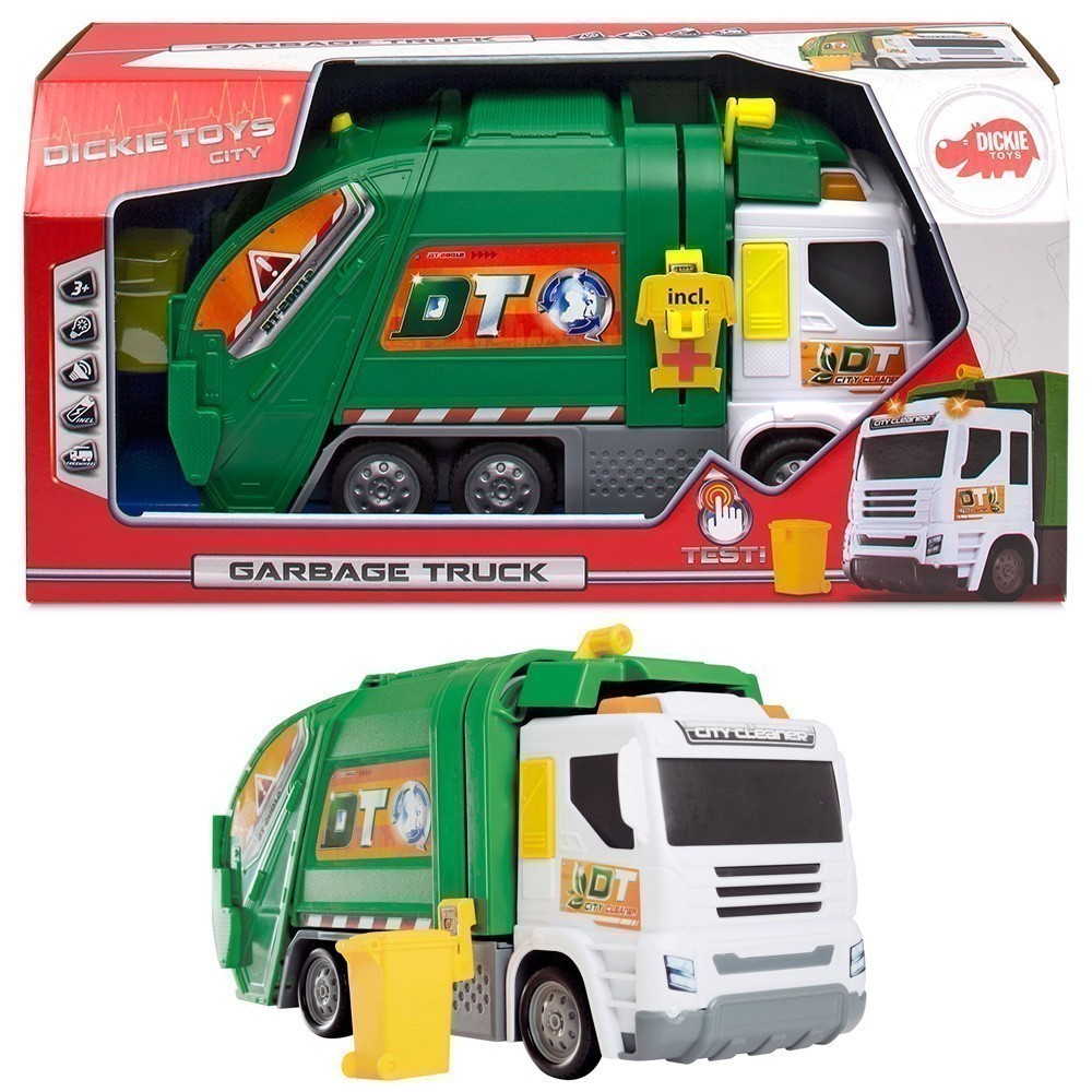 Dickie Toys - 30cm Garbage Truck