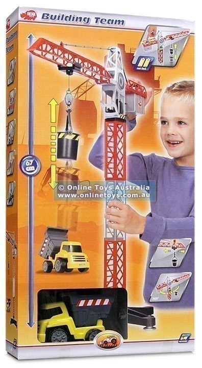 Dickie Toys - Building Team Crane 67cm
