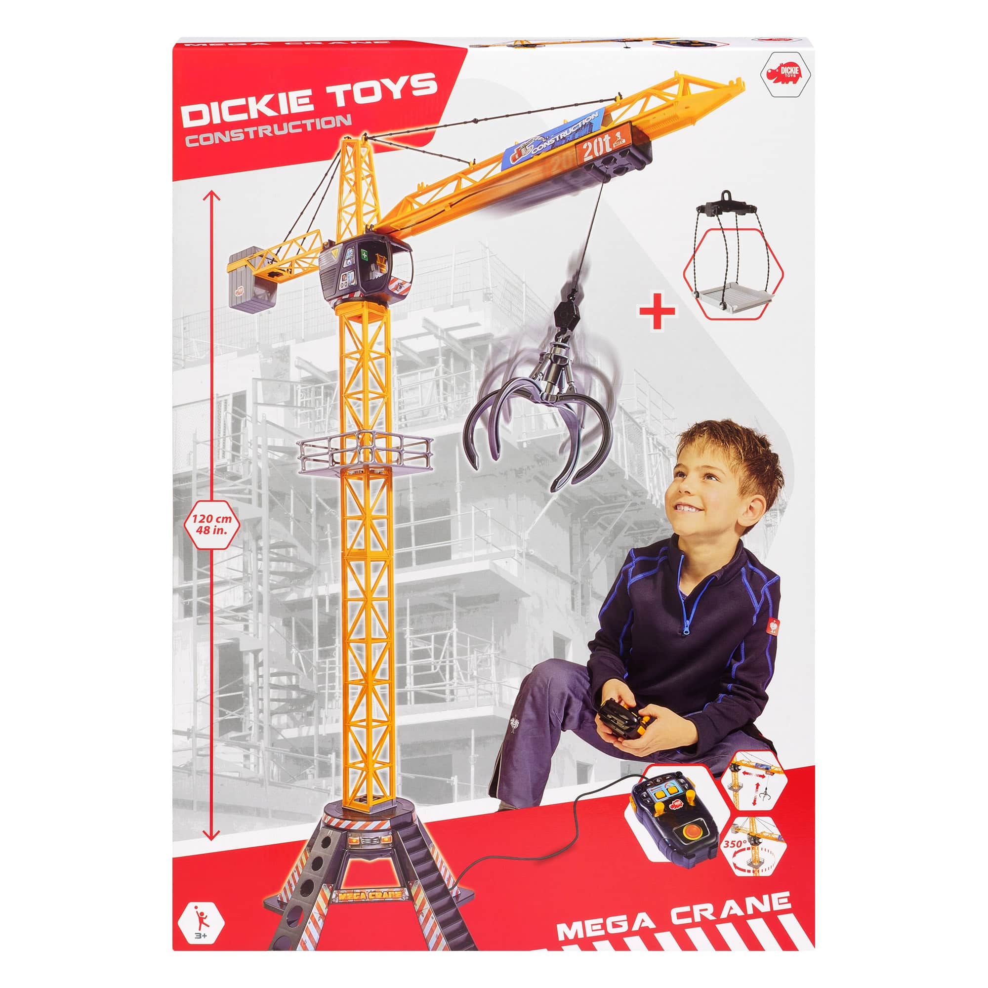 Dickie Toys - Mega Crane 120cm