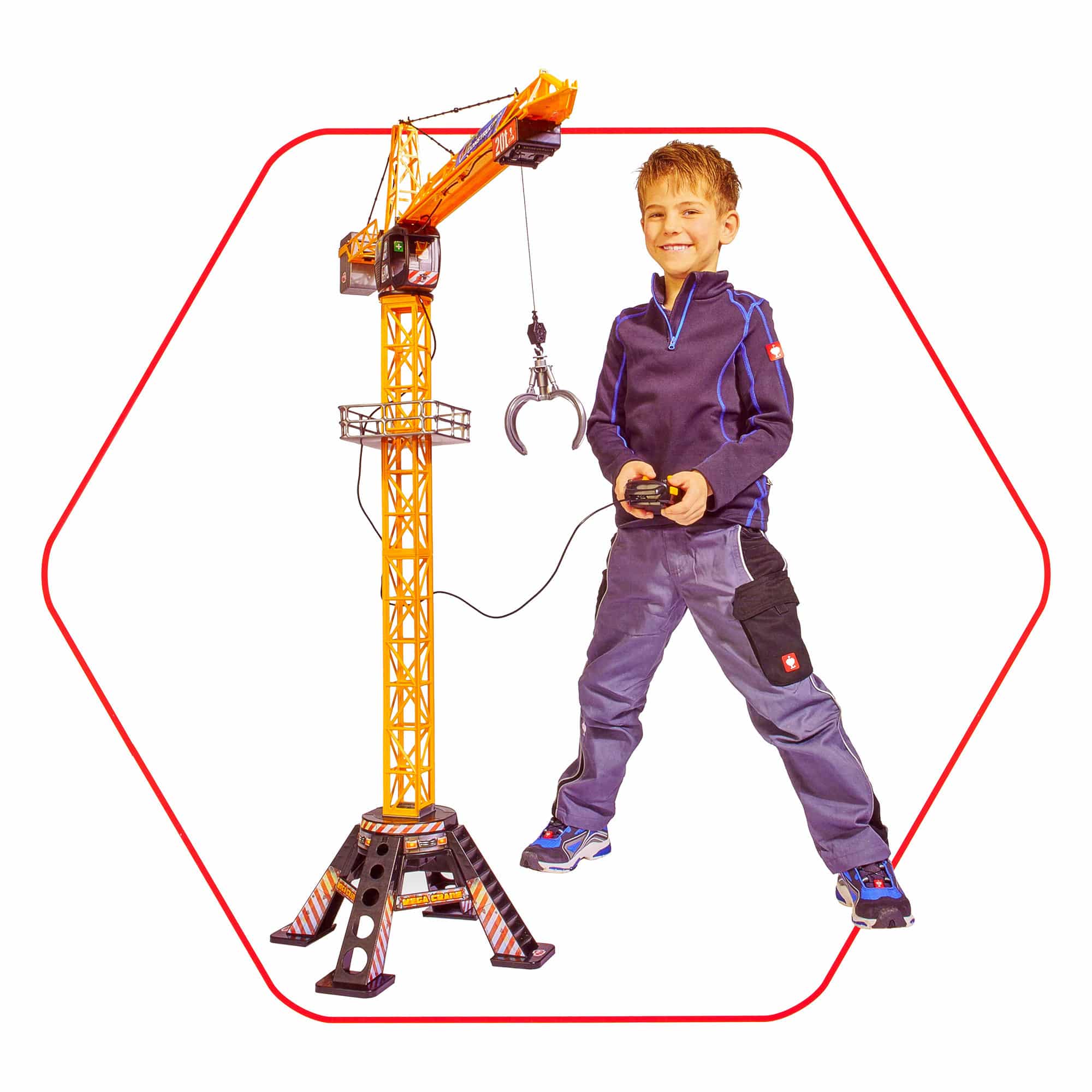 Dickie Toys - Mega Crane 120cm