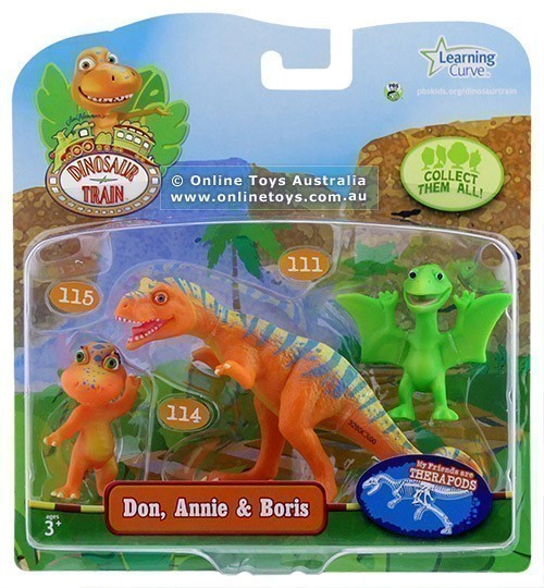 Dinosaur Train - 3 Pack - Don Annie and Boris