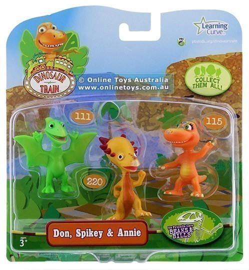 Dinosaur Train - 3 Pack - Don Spikey and Annie