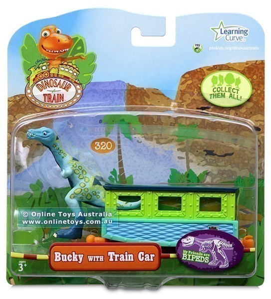 Dinosaur Train - Bucky with Train Car