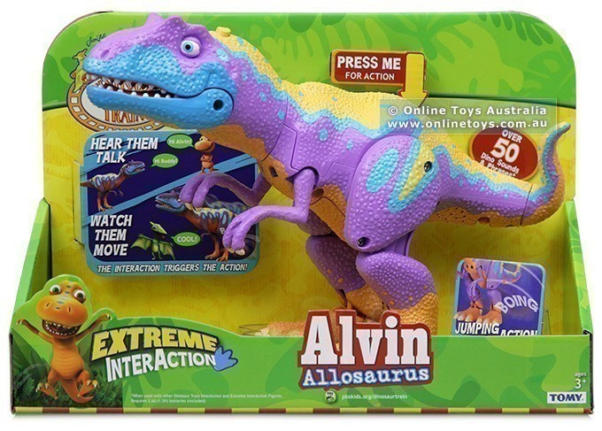 Dinosaur Train - Extreme InterAction Alvin Allosaurus
