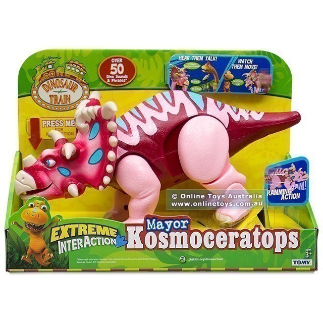 Dinosaur Train - Extreme InterAction Mayor Kosmoceratops