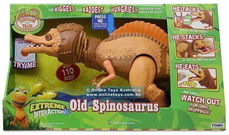 Dinosaur Train - Extreme InterAction Old Spinosaurus - Online Toys Australia