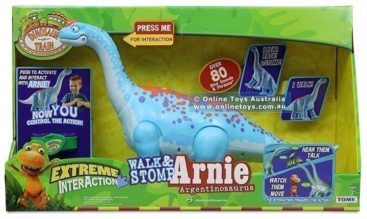 Dinosaur Train - Extreme InterAction Walk and Stomp Arnie