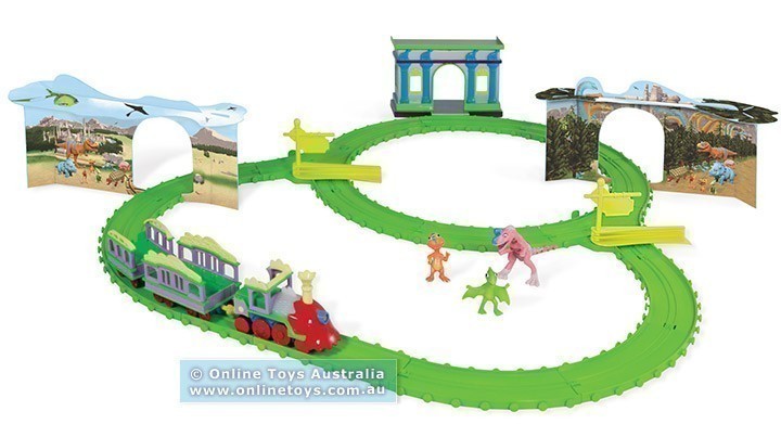 Dinosaur Train - Motorised Train Set - Big City Adventure