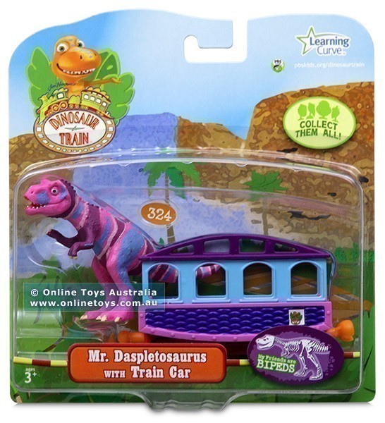 Dinosaur Train - Mr Daspletosaurus with Train Car