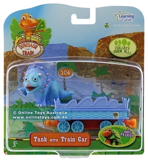 Dinosaur Train - Tank with Train Car