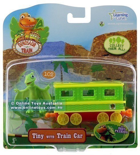 Dinosaur Train - Tiny with Train Car