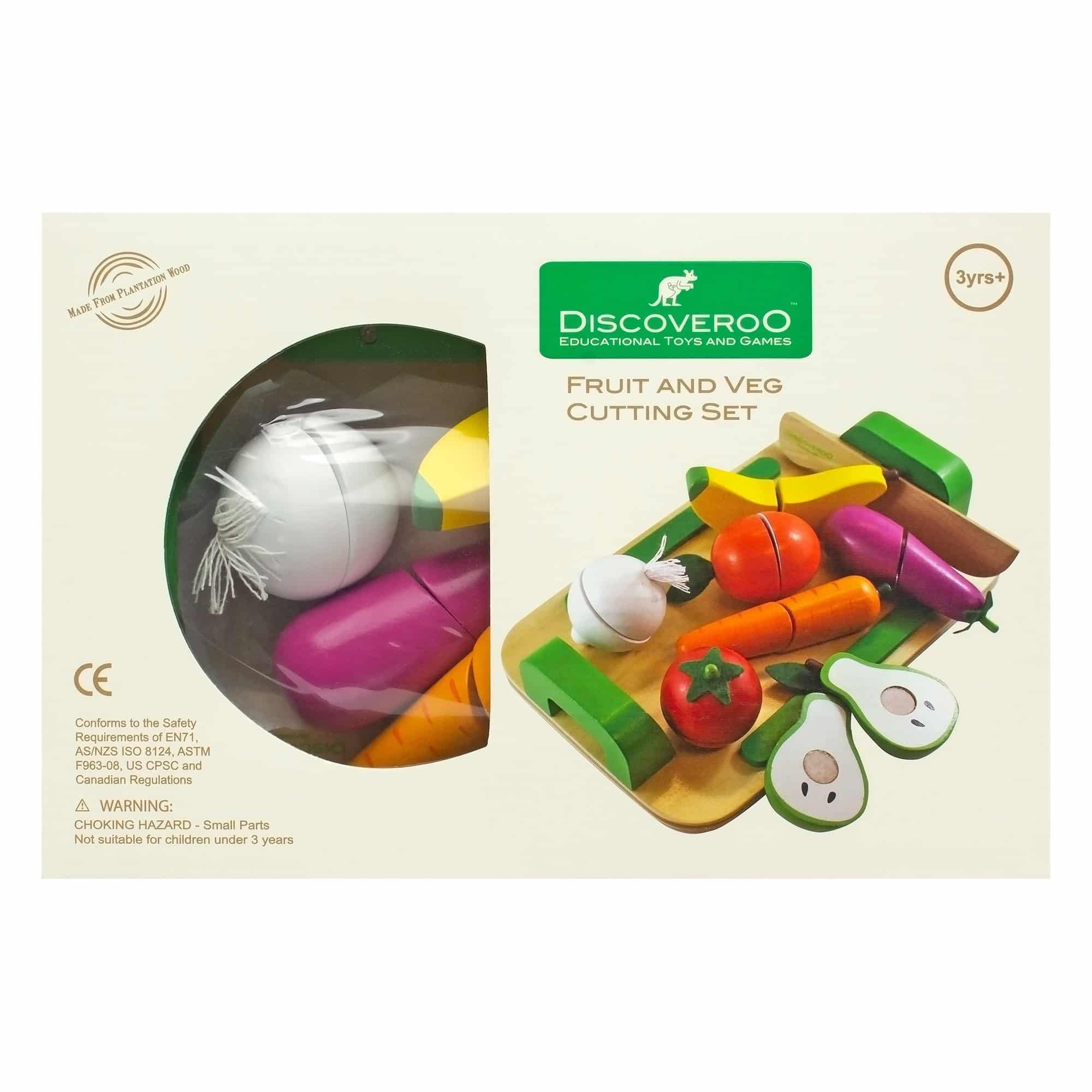 Discoveroo - Fruit & Veg Cutting Set