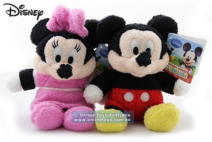 Disney - 20cm Mickey and Minnie Mouse Plush Combo