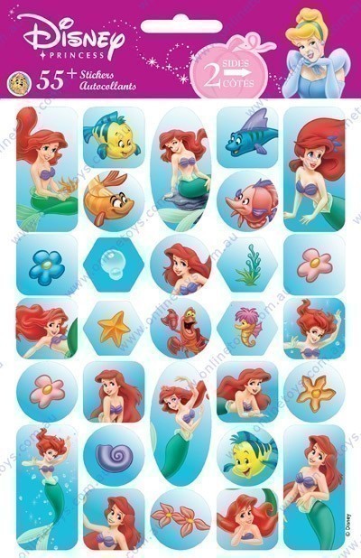 Disney Ariel 55+ Sticker Pack