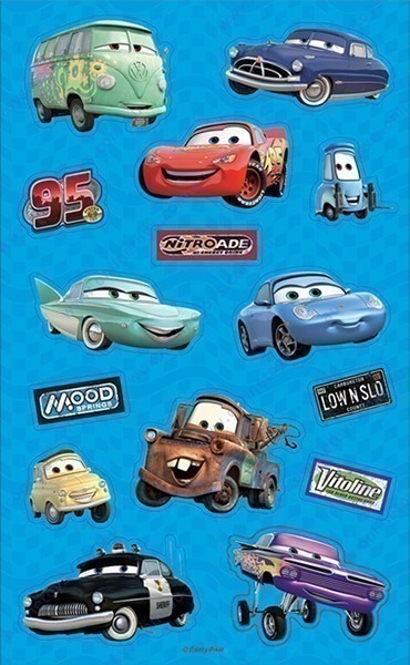 Disney Cars Characters Sticker Pack #1
