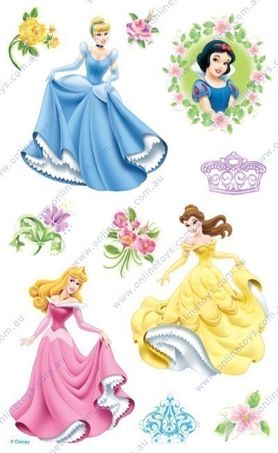 Disney Dancing Princesses Sticker Pack
