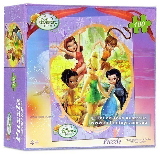 Disney Fairies - Tinker Bell and the Lost Treasure - 100 piece puzzle (Friends)