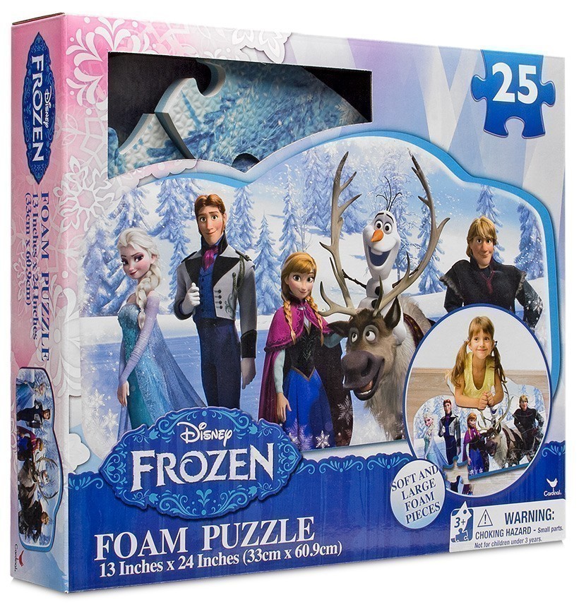 Disney - Frozen - 25-Piece Foam Puzzle