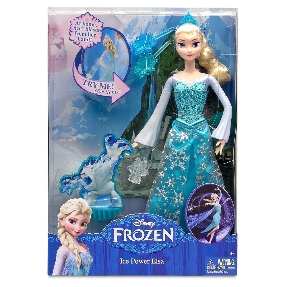Disney Frozen - Ice Power Elsa Doll
