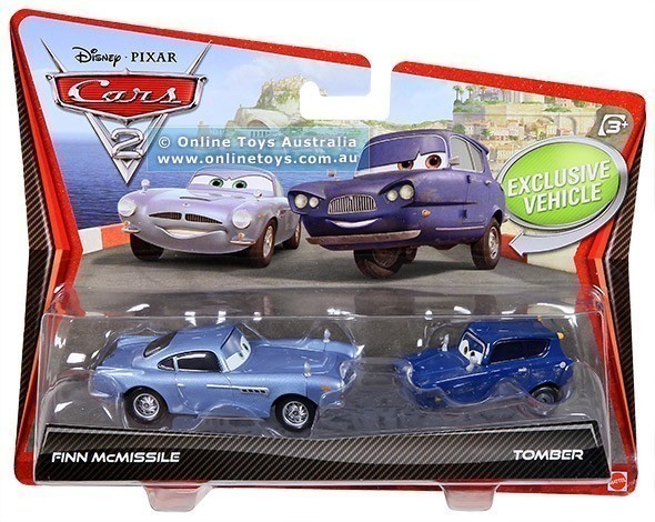 Disney-Pixar Cars 2 - Twin Pack - Finn McMissile and Tomber