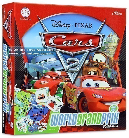 Disney Pixar Cars 2 World Grand Prix Board Game