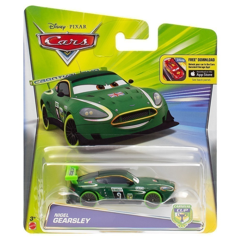 Disney-Pixar Cars - Carnival Cup Die-Cast Vehicles - Nigel Gearsley