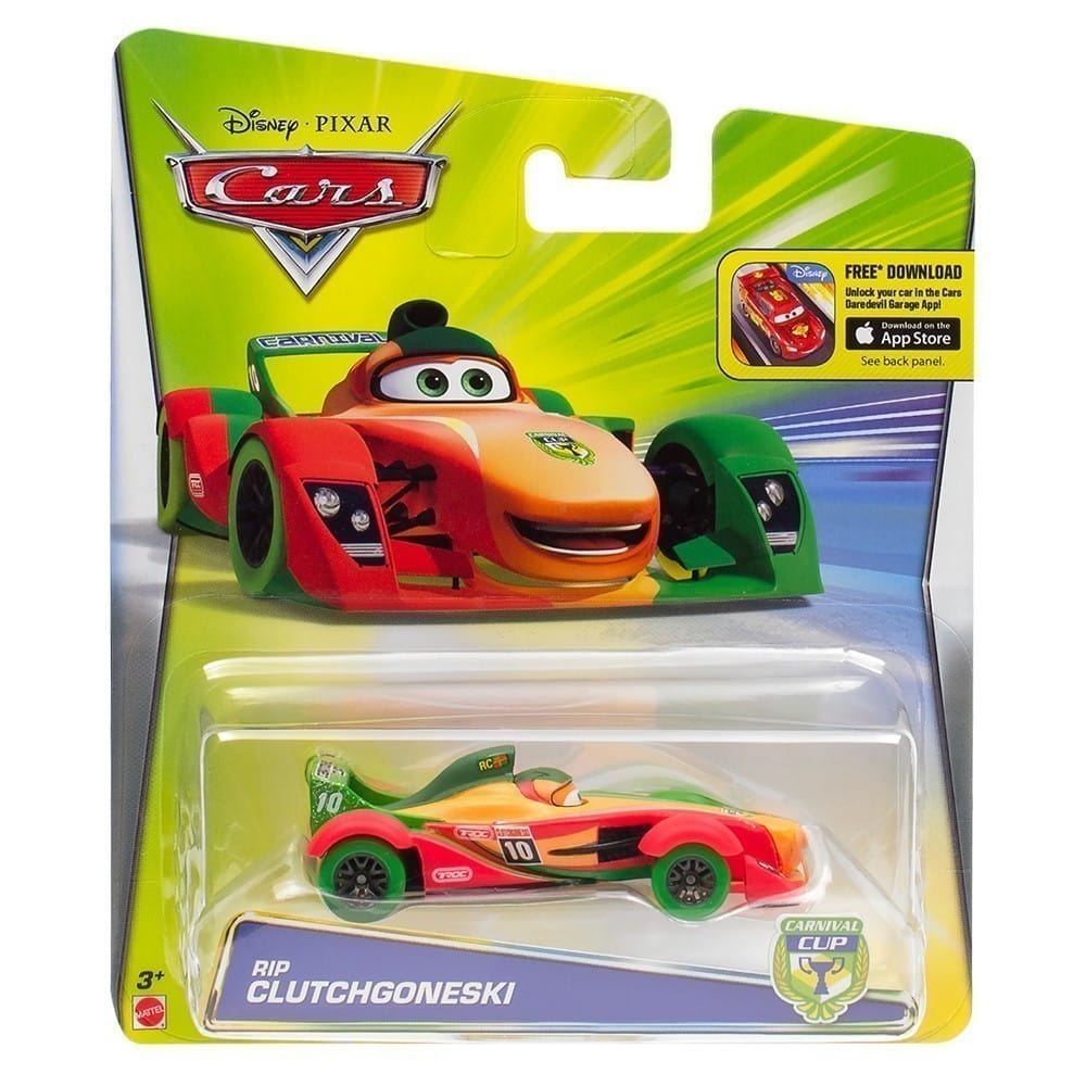 Disney-Pixar Cars - Carnival Cup Die-Cast Vehicles - Rip Clutchgoneski