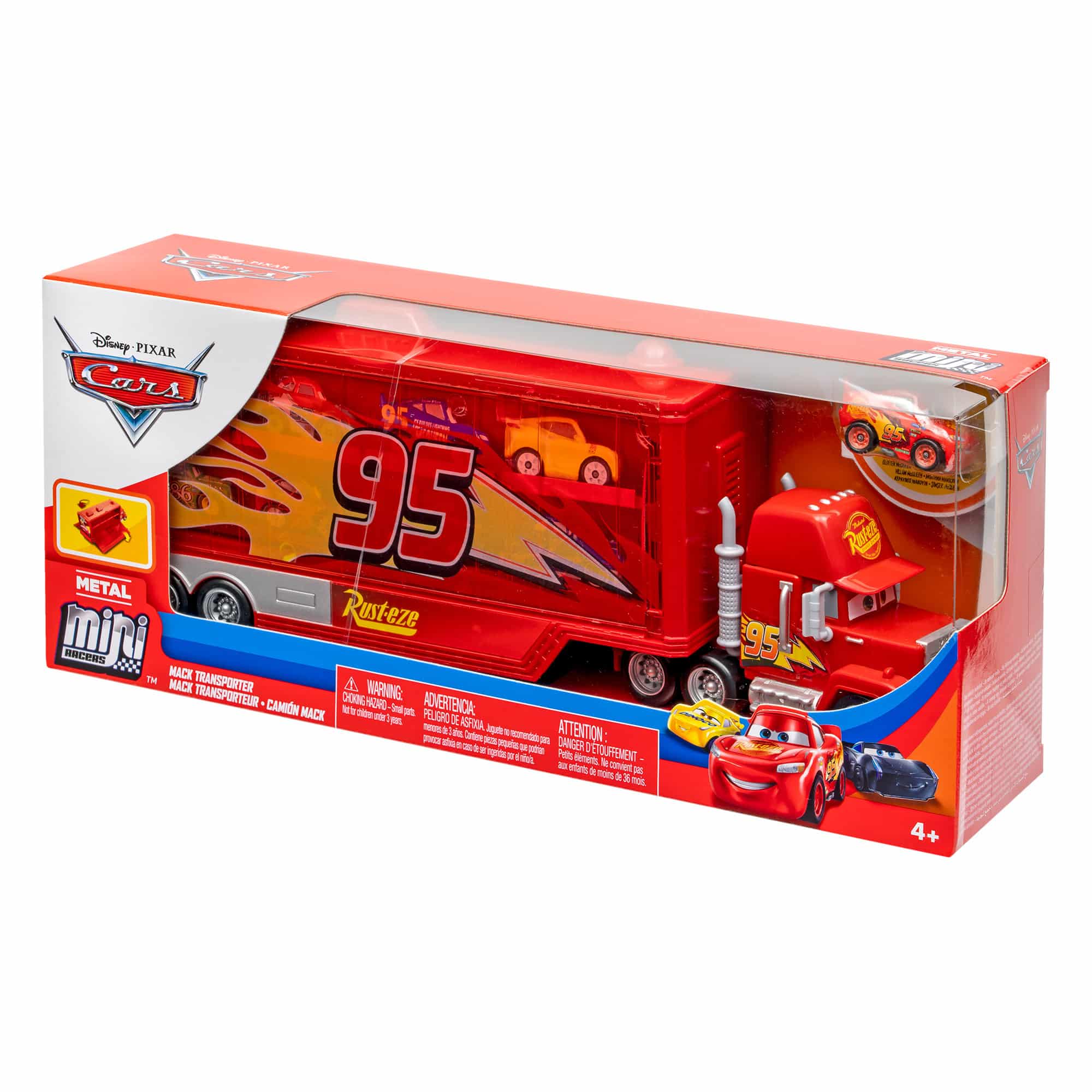 Cars mini deals mack transporter