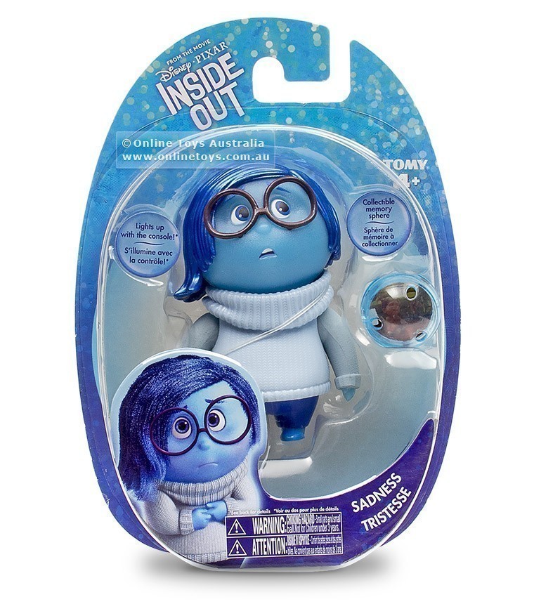 Disney Pixar - Inside Out - Sadness Figure with Memory Sphere