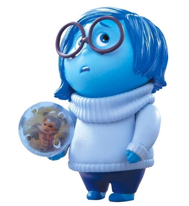 Disney Pixar - Inside Out - Sadness Figure with Memory Sphere