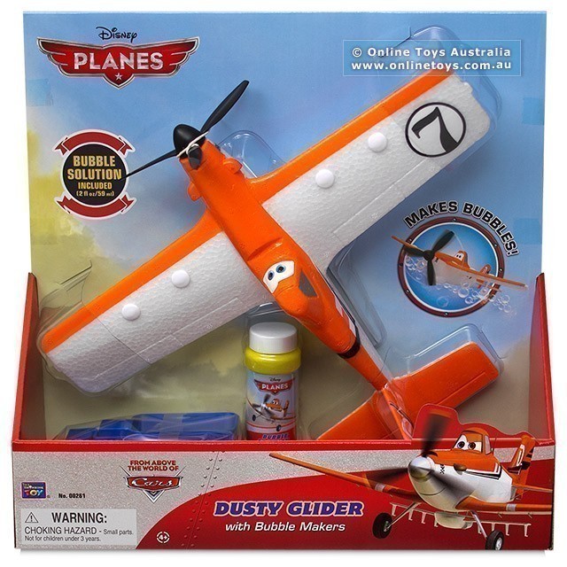 Disney Planes - Dusty Glider with Bubble Makers