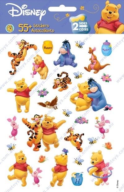 Disney Pooh and Friends 55+ Sticker Pack