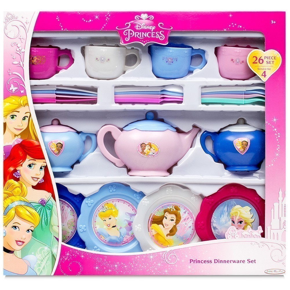 Disney Princess - 26 Piece Princess Dinnerware Set