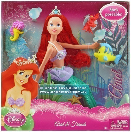 Disney Princess - Ariel and Friends Doll