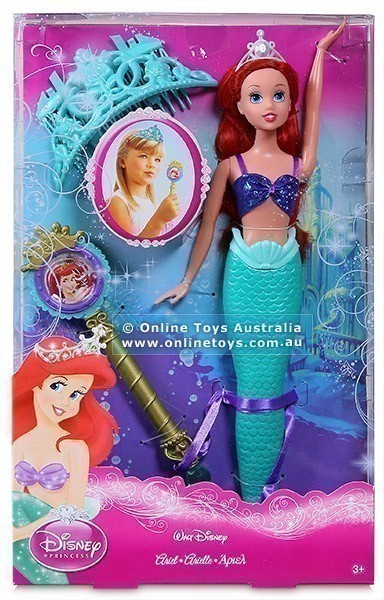 Disney Princess - Ariel with Tiara and Wand