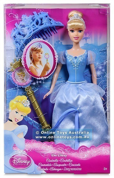 Disney Princess - Cinderella with Tiara and Wand
