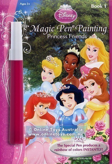 Disney Princess Friends - Magic Pen Painting Book - Book 1