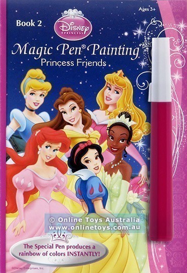 Disney Princess Friends - Magic Pen Painting Book - Book 2