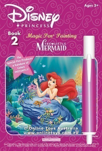Disney The Little Mermaid - Magic Pen Painting Book - Book 2